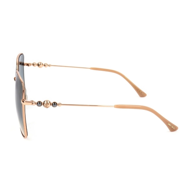 NIB Jimmy Choo 59 MM Square Sunglasses - Picture 3 of 4